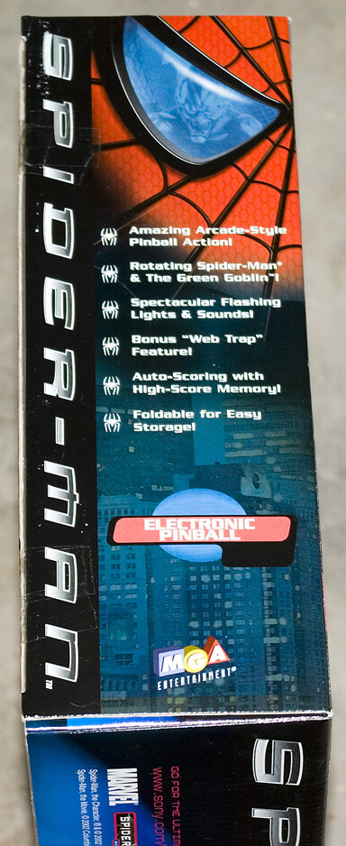 Spider man electronic pinball