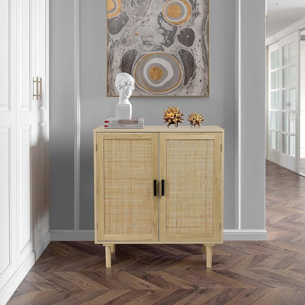 Solid Wood Sideboard Storage Cabinet