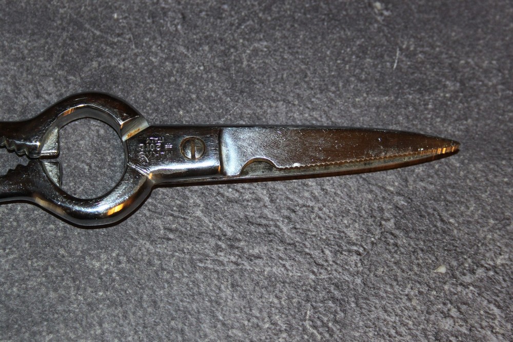 Marks 201C Multiple Purpose Kitchen Shears, Scissors made in Italy,Vintage
