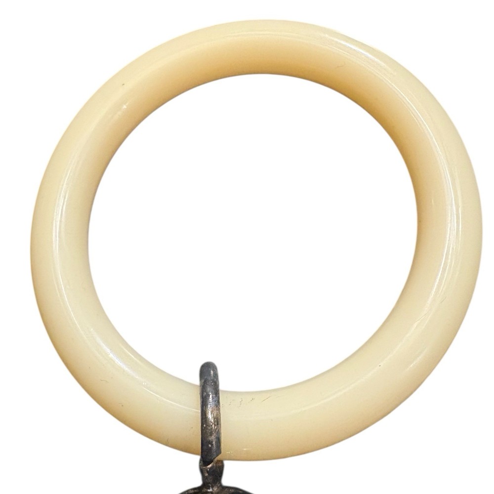 VTG Figural Gnome or Child Baby Rattle Silver Plate Storybook Character Design