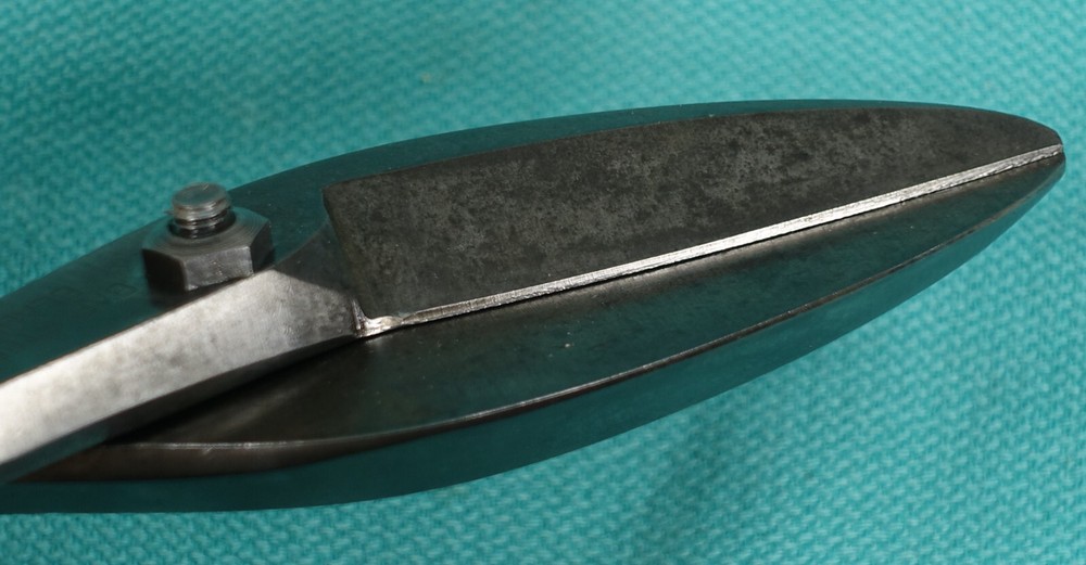 Vintage COMPTON "Reliance" # 9 Regular Tinners' Snips 13" Long w/ 3" Cut