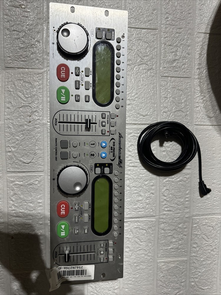 AMERICAN AUDIO DCD-PRO300 MKII DUAL CD PLAYER REMOTE CONTROL UNIT Not Tested