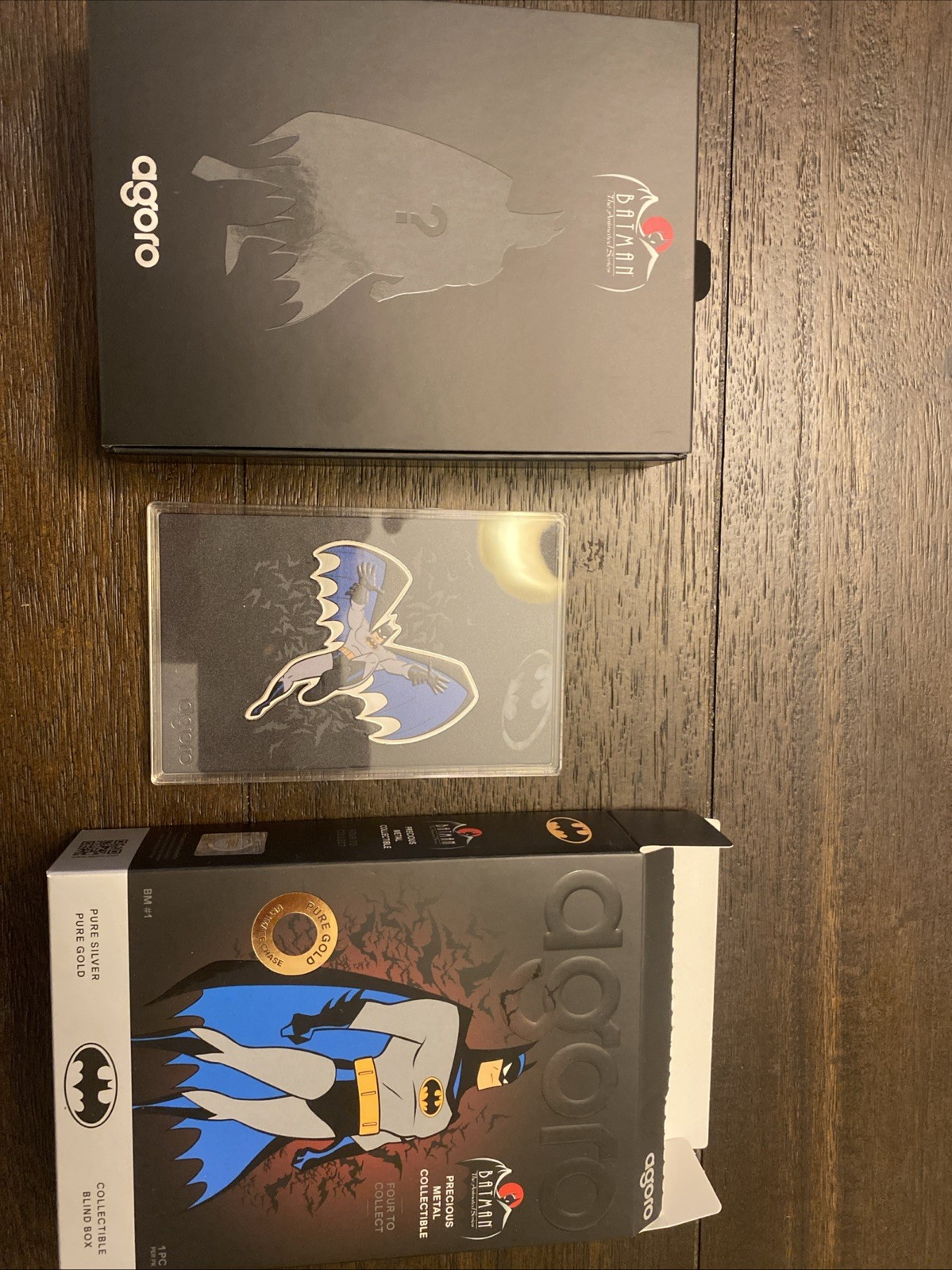 Agoro Batman tier 2 1/2 oz .999 Silver Bar 2026 Limited Edition 0855/1000