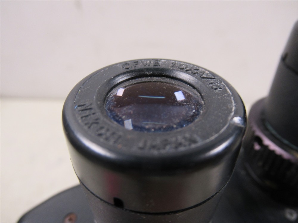 Nikon TMS Binocular Microscope Head with 2 Eyepieces 10X Inverted Microscope