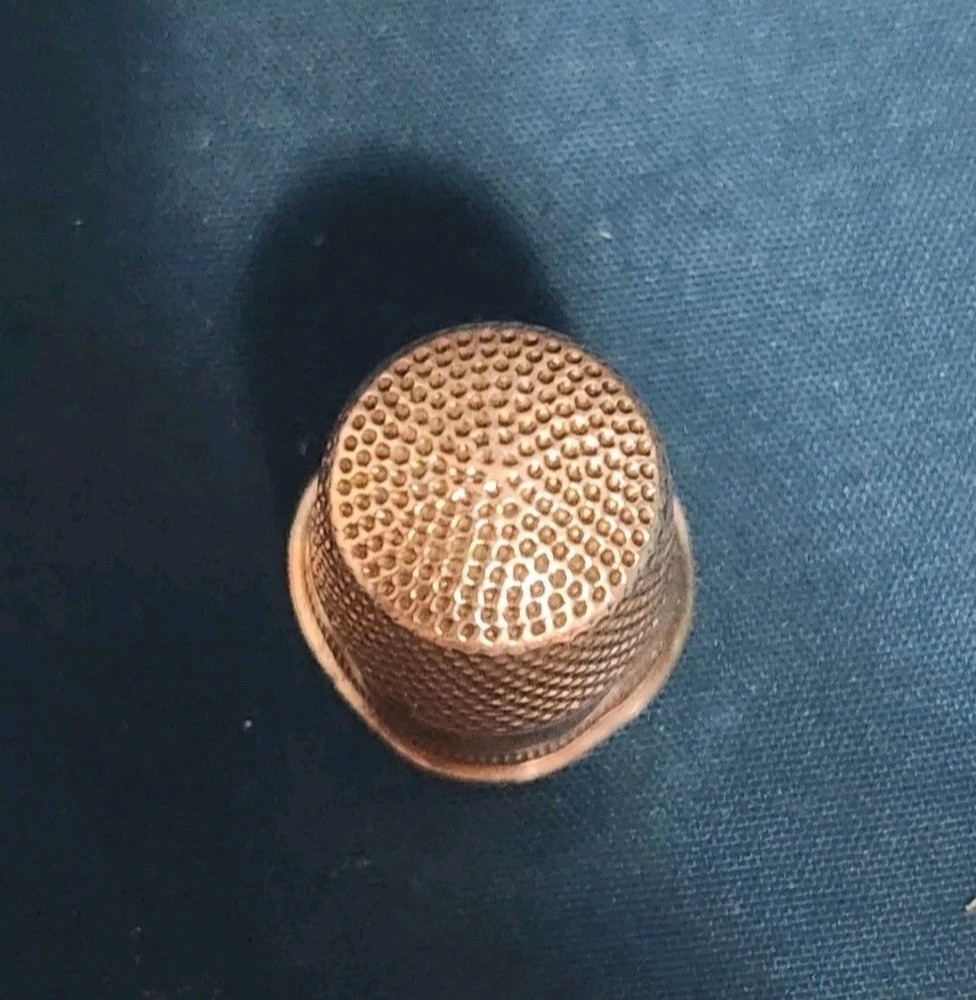 Antique Sewing Thimble Size 9