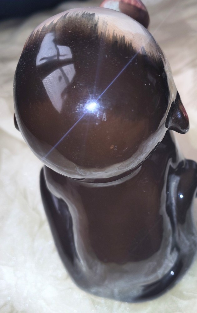 Freaky Bubble Blowing Monkey Ceramic Collectible Decor Unique Vtg MCM