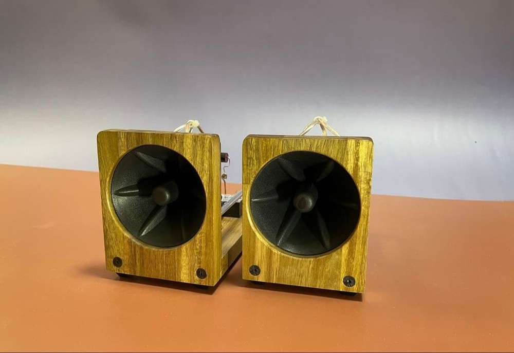 Horn-type super tweeter Tweeter Simple deadening solution