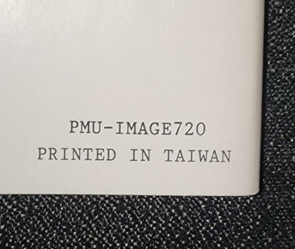 Scarce 1989 IMAGE72 • A4TECH User's Manual PMU-IMAGE720 Taiwan Early Computing