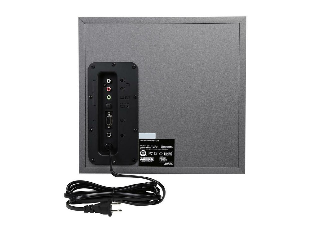 Logitech Z625 Powerful THX® Certified 2.1 Speaker System with Optical Input