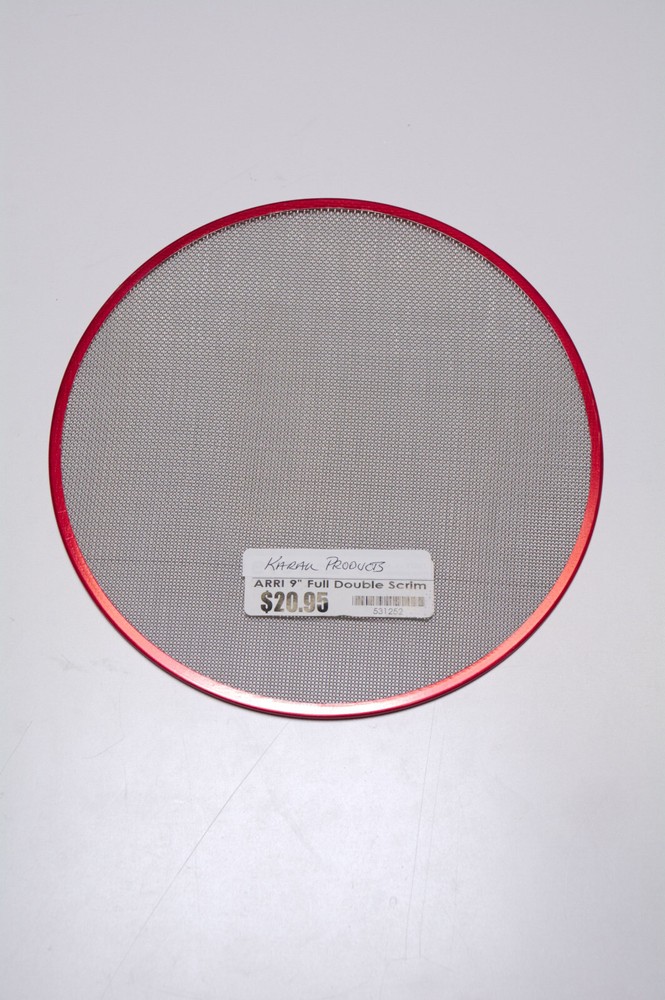 Arri, Mole, Etc. 9" Full Double wire scrim