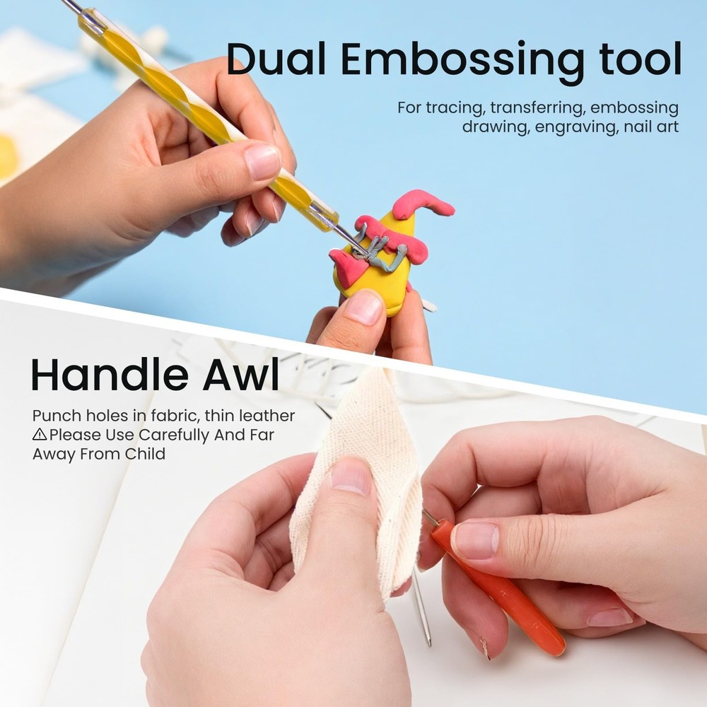 35 PCS Weeding Tools for Vinyl, Precision Craft Tools Set for Weeding Vinyl, ...