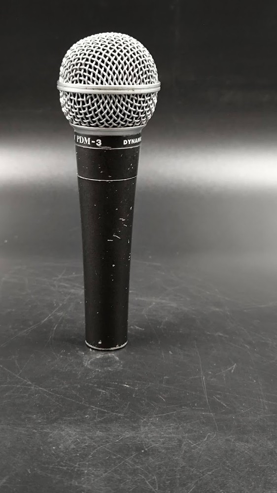PRO-DJ PDM-3 Dynamic Microphone Used Working Black