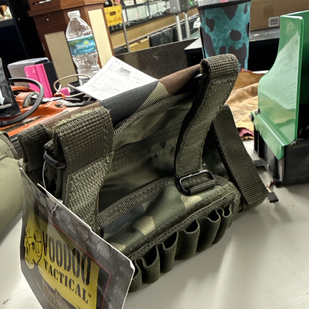 Voodoo Tactical Adjustable Cheek Rest w/ Ammo Carrier