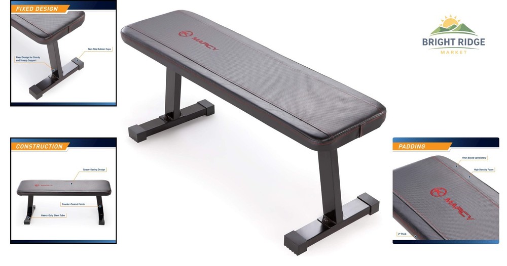 Durable Weight Training Bench for Ab Exercises, Max Capacity 600 Pounds