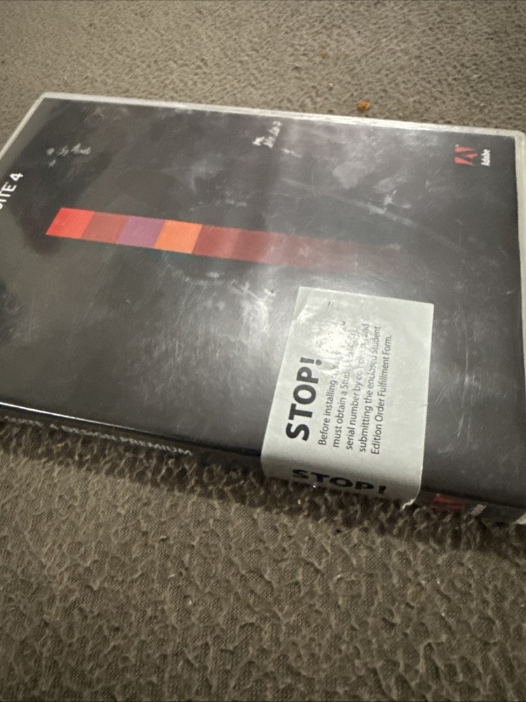 Adobe Creative Suite 4 CS4 Design Premium For MAC Full Retai DVD Version