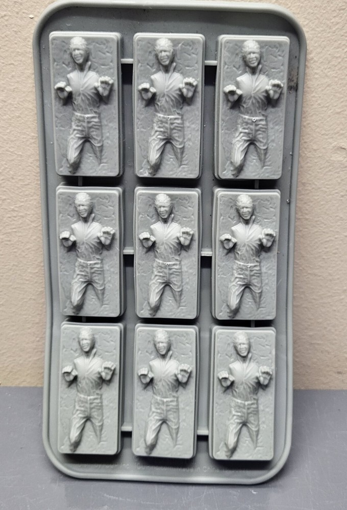 Star Wars Carbonite Ice Cube Tray Grey