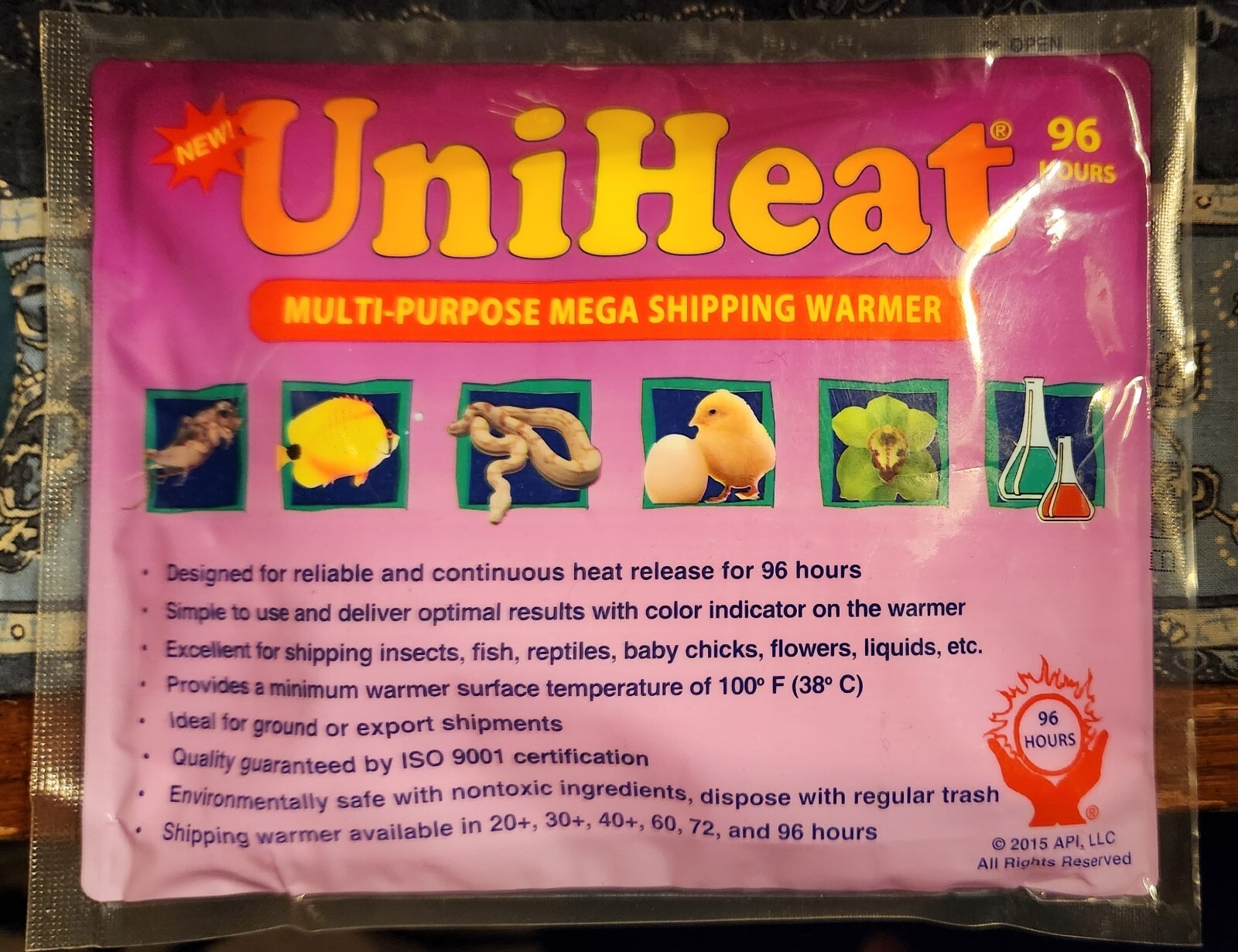 UniHeat 96 Hours - Heat Pack for PLANT ORDERS