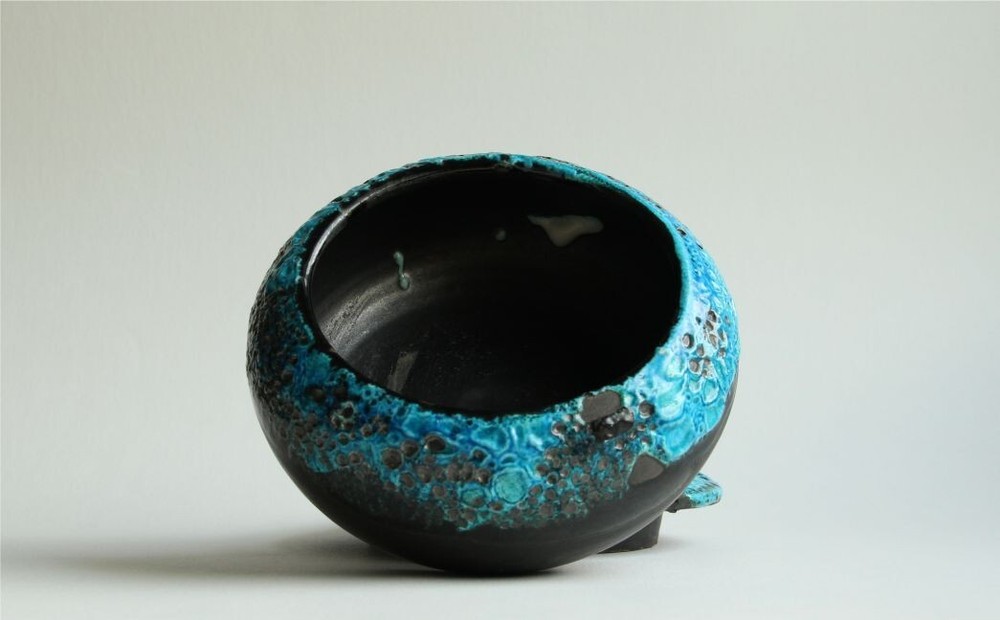 Charles Cart's ceramic sugar pot