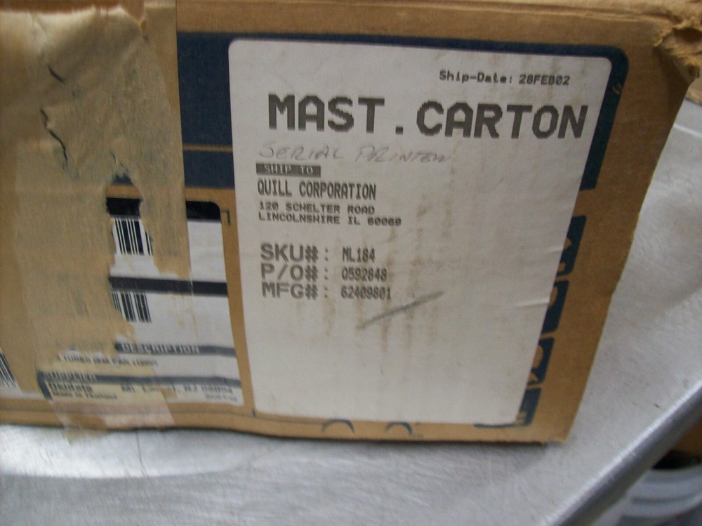 NEW OLD STOCK Micro Line 184 Turbo Printer