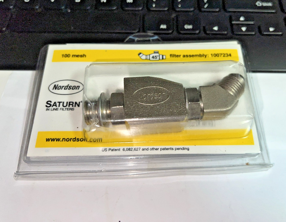 Nordson 1007234 100-Mesh 45° Filter Assembly