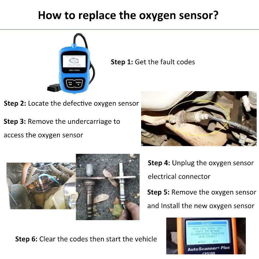 2PC Oxygen Sensor Upstream+Downstream for 2002 2003 2004 Nissan Frontier 2.4L L4