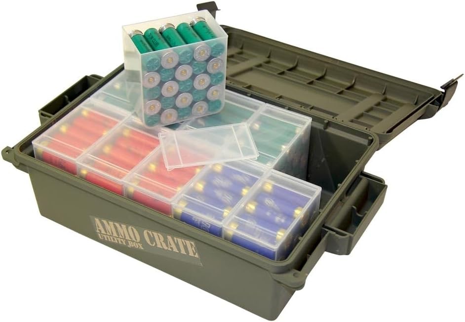 Multi-purpose storage box, waterproof O-ring seal - Army green