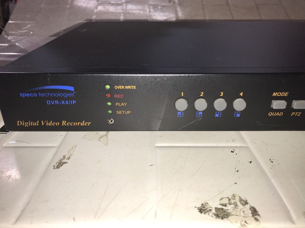 Speco Technoligies DVR-X4/IP Recorder
