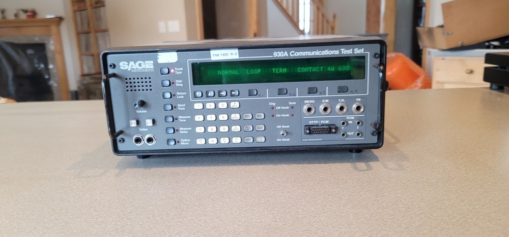 Sage Instruments 930A Communications Test Set *untested*