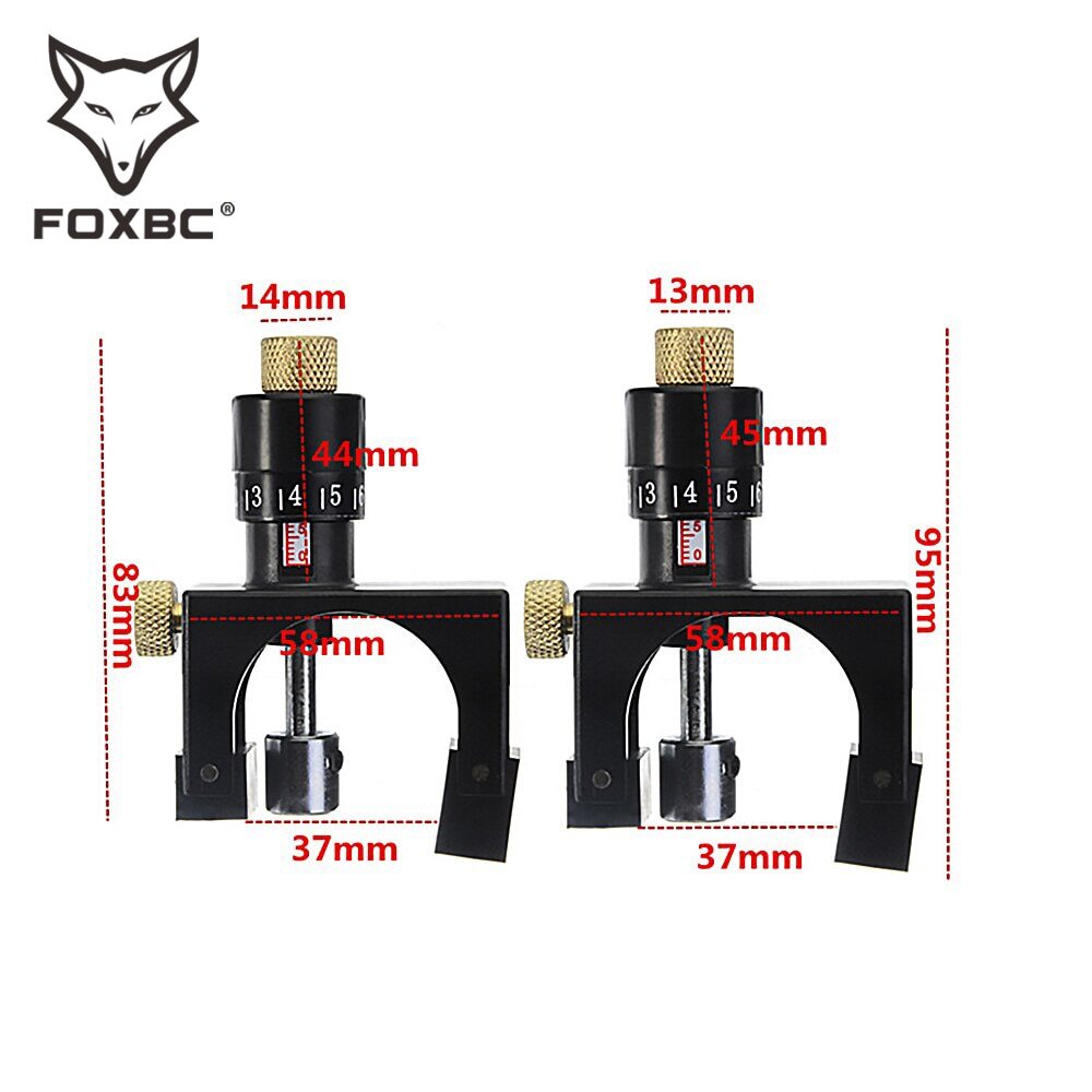 Adjustable Magnetic Planer Jointer Knife Setting Jig Blade Gauge Setter 2Pcs