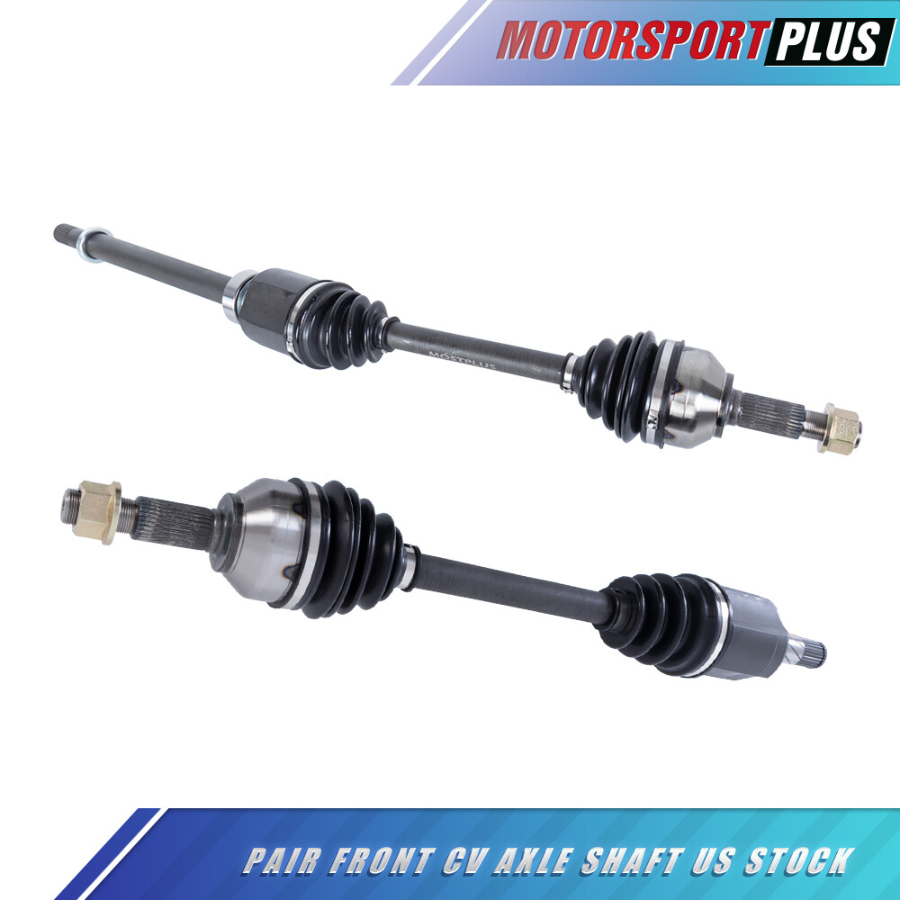 Pair Left & Right Front CV Axle Shaft For 2008-2013 Nissan Rogue 2007-12 Sentra