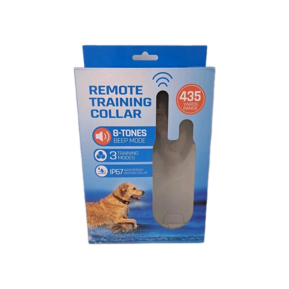 Remote Dog Training Collar With Handheld Remote 435 Yard Range Waterproof Beep