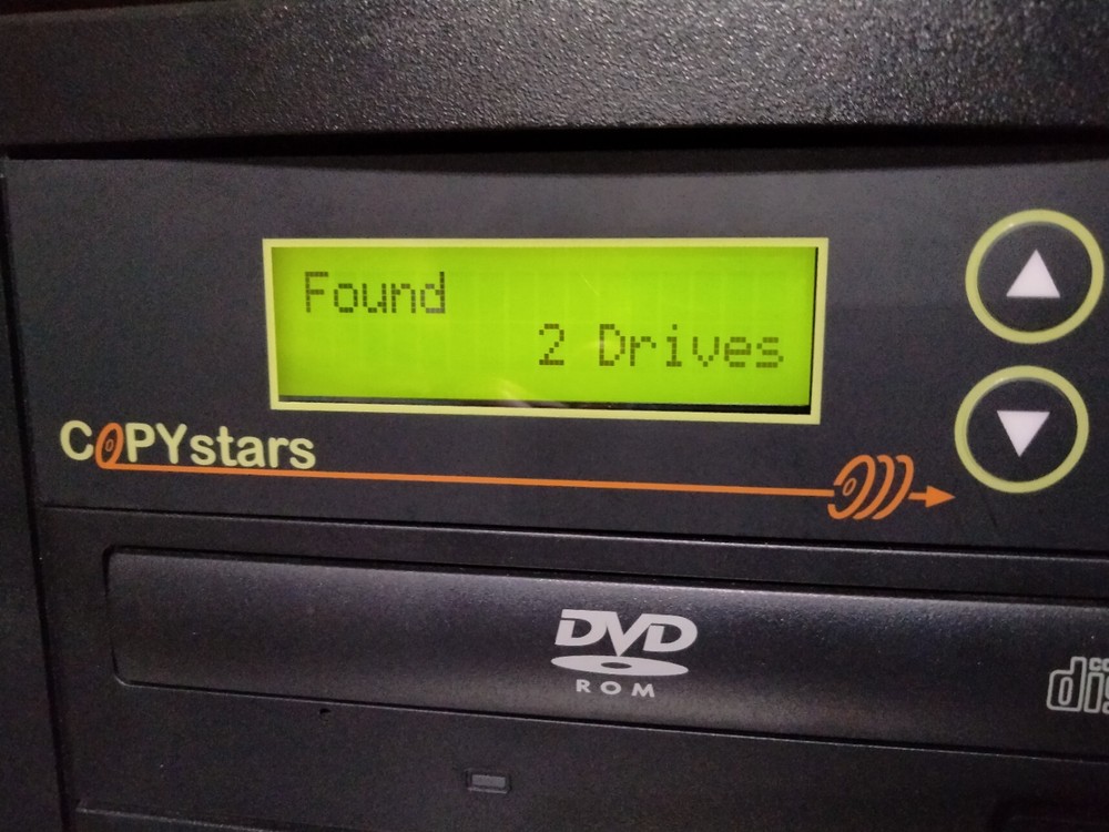 UNTESTED Copystars CD/DVD Duplicator 1-3 Target