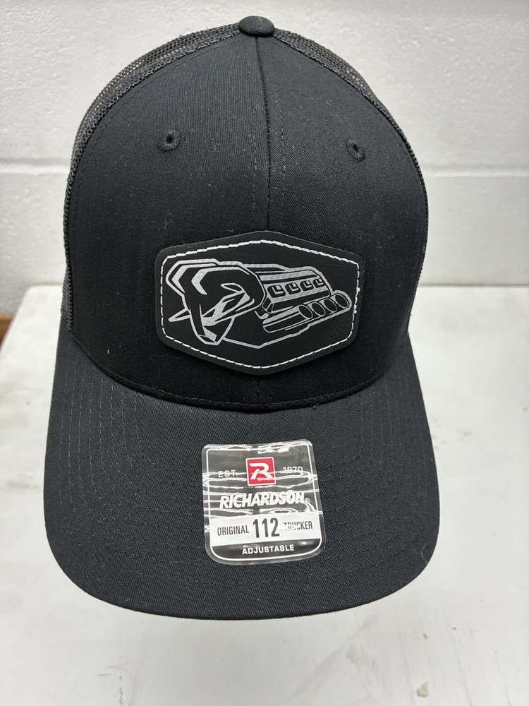 HEMI BLACK PATCH TRUCKER HAT