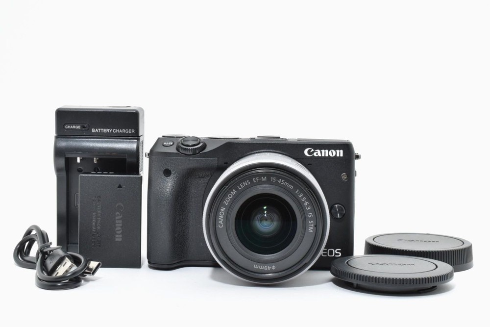 Canon EOS M3 Lens Kit Mirrorless Camera #4241