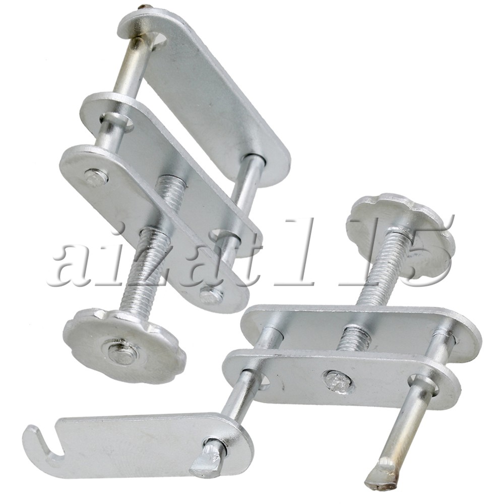 4 Pcs Adjustable Screw Compressor Clamps for 2.5cm Width Flexible Tubing