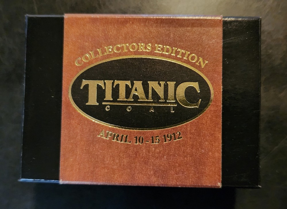 Titanic Coal Authentic With Bonus Item