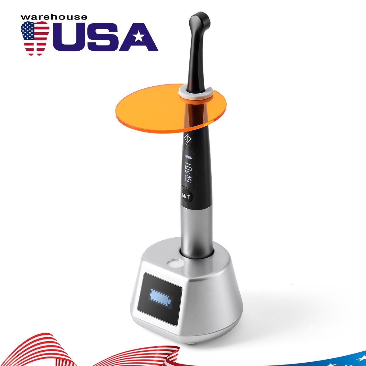 Professional Dental Curing Light 1 Sec Cure High Power 3100mW/cm² 7 Modes LED