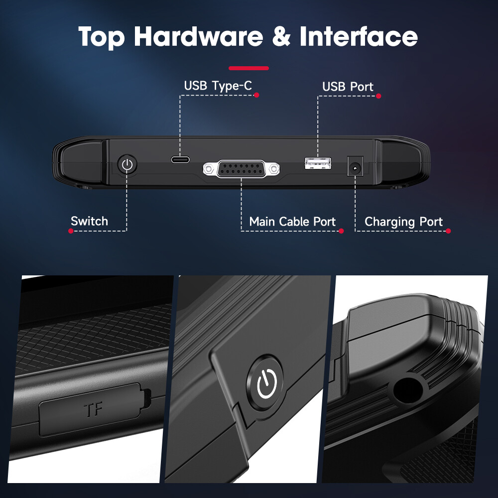 ANCEL MT510 All Systems Motorcycle Diagnostic Tool Fit For BMW OBD2 Code Reader