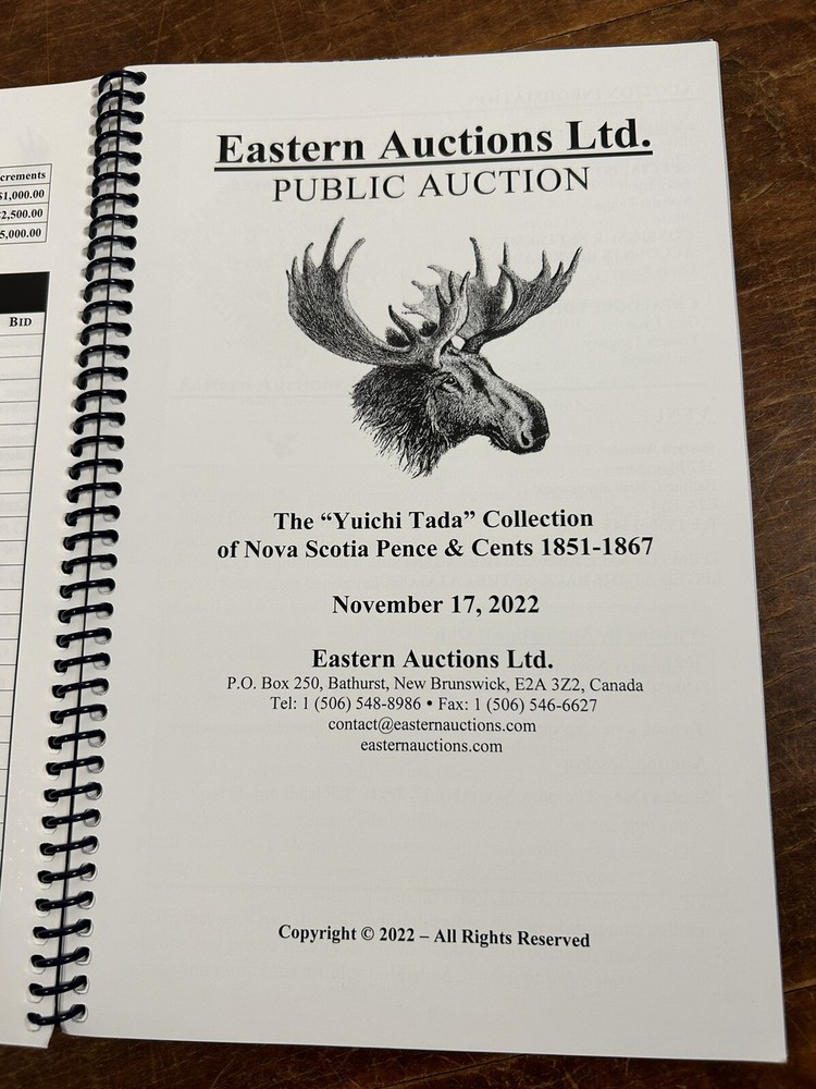 Eastern Auctions LTD Yuichi Tada Coll. 2022 Philatelic Stamp Auction Catalog VG￼