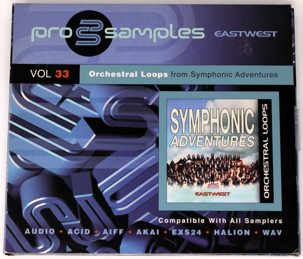East West Pro Samples 33 Orchestral Loops Sample/Sound Library/Sampling CD