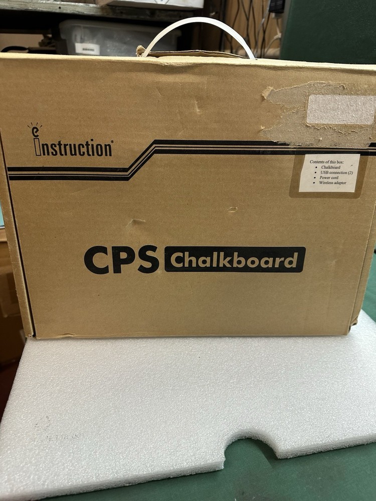 CPS Chalkboard CB-06-01V Wireless Interactive Classroom Tablet - Accessories