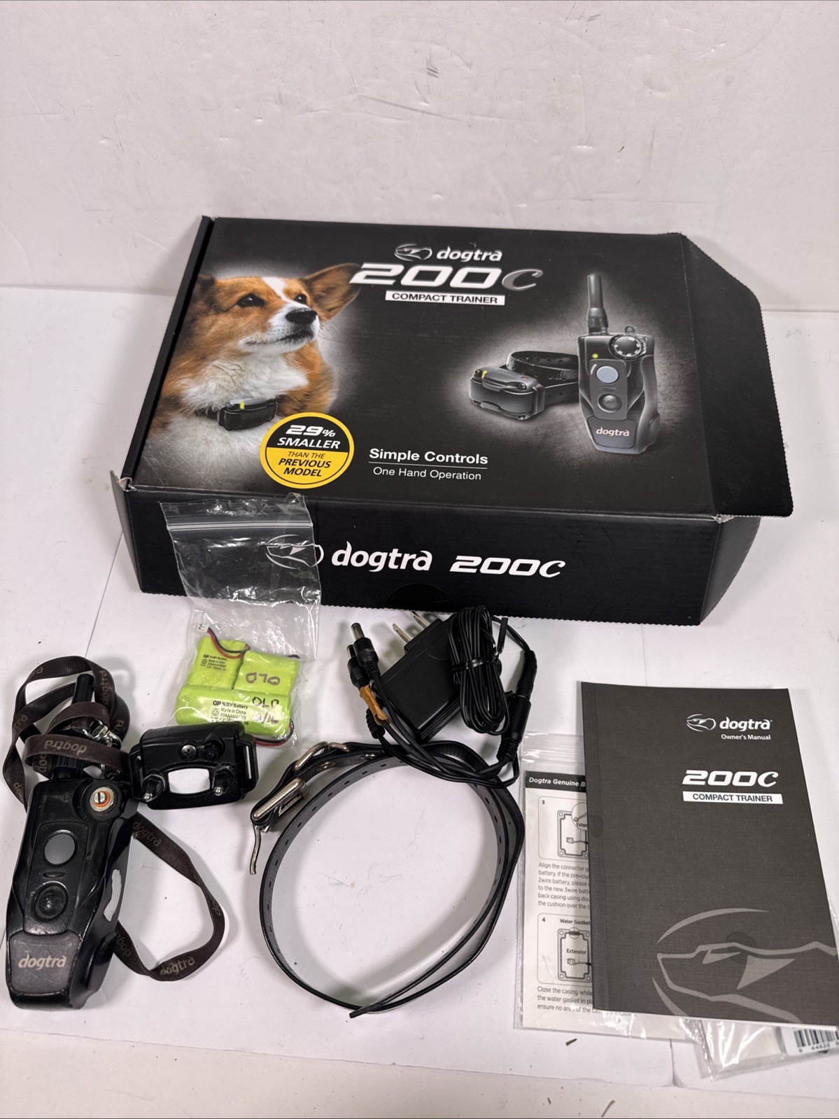 Dogtra 200C Compact Remote Dog Training E-Collar System 0.5 Mile Range Untested
