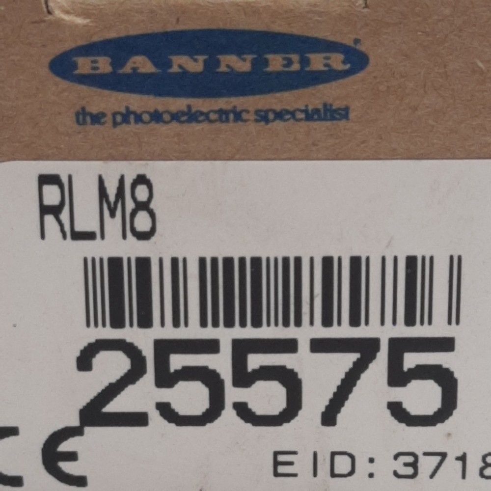 Banner RLM8 25575 MAXI-BEAM Delayed One-Shot Logic Module, NO/NC, 15sec Range