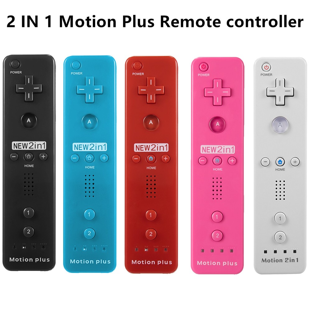 Wiimote Built in Motion Plus Inside Remote Gesture Controller For Wii & Wii U