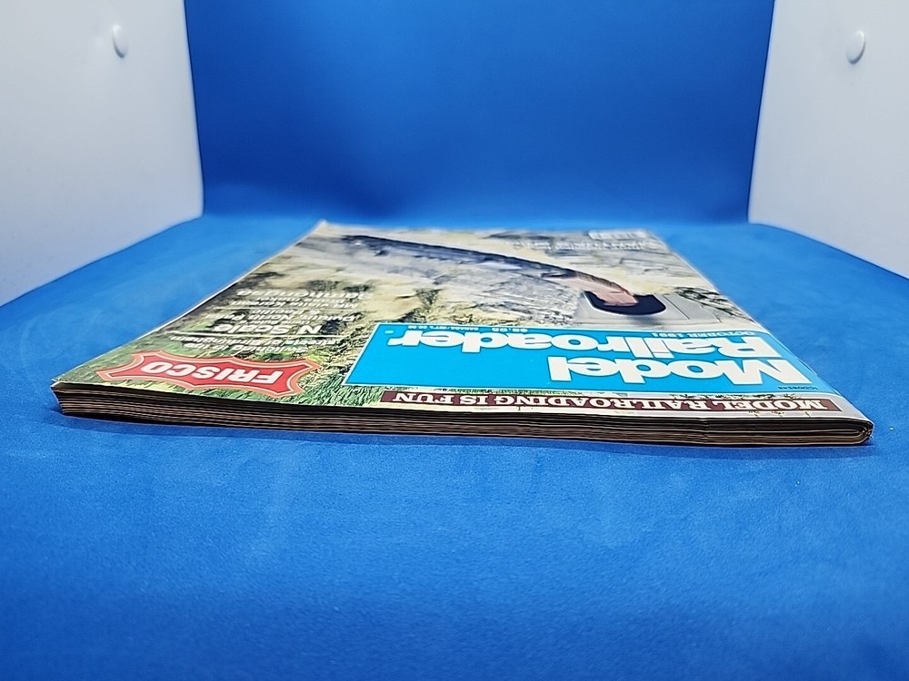 Model Railroader Magazine October 1991 Issue