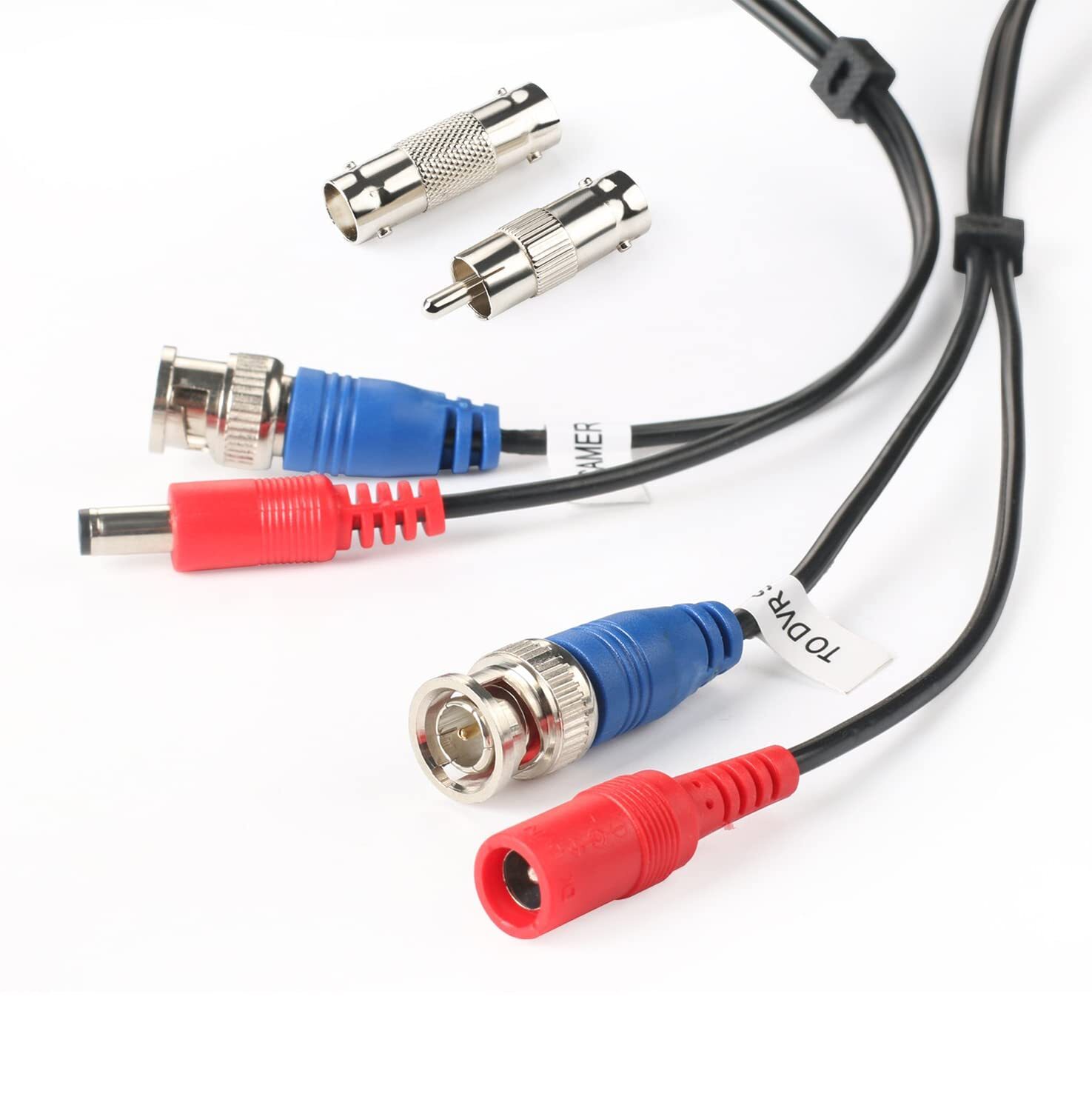 Hiseeu 100ft All-in-One BNC Video Power Cable for Surveillance Camera DVR System