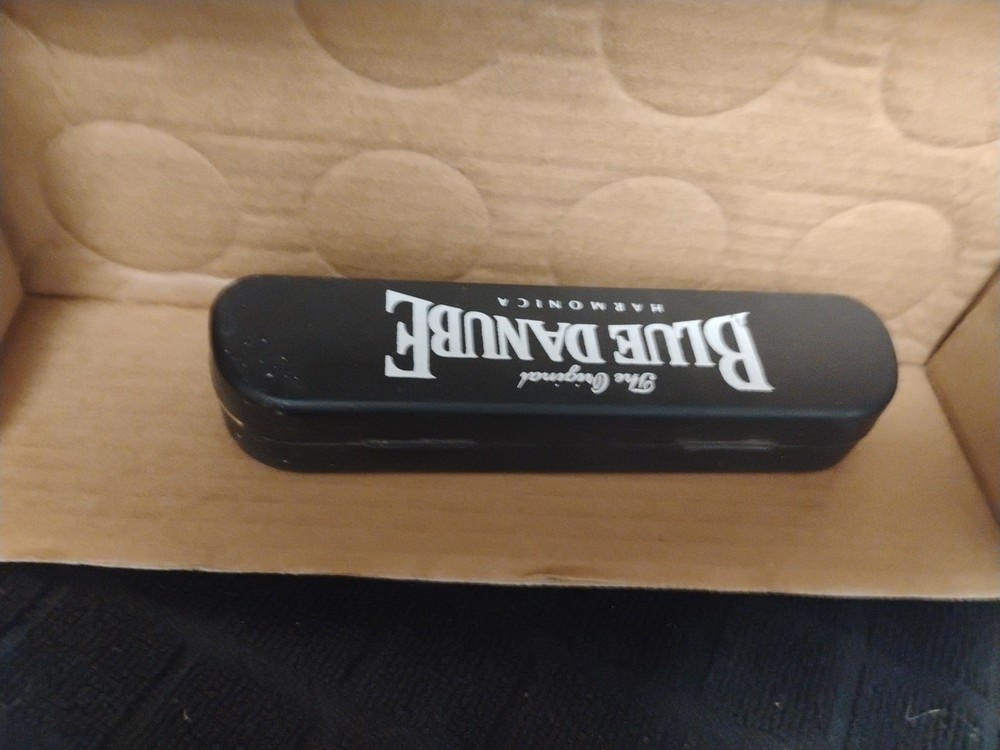 Hohner 7" Blue Danube Harmonica In Case