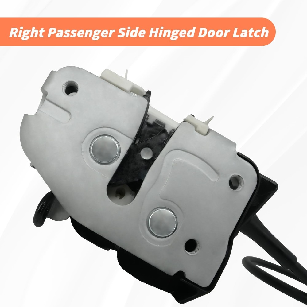 Blycorul Side Door Latch Assembly with Cable & Rod, Right