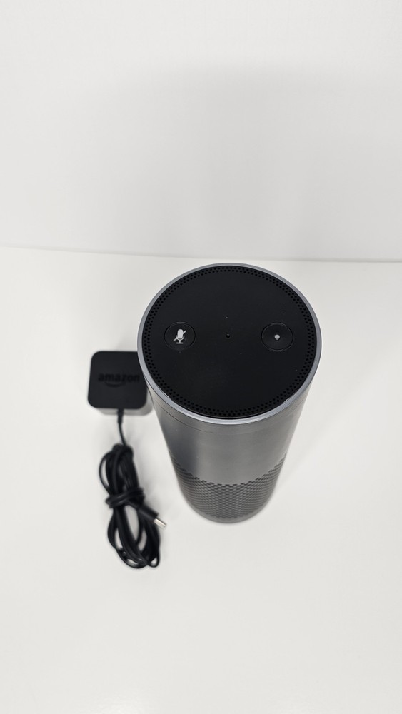 Amazon Echo (1st Generation) Smart Speaker Black Alexa Wi-Fi Working