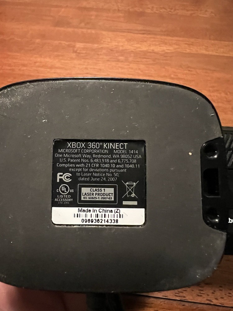 Microsoft Xbox 360 Kinect Connect Motion Black Sensor Bar OEM Model 1414